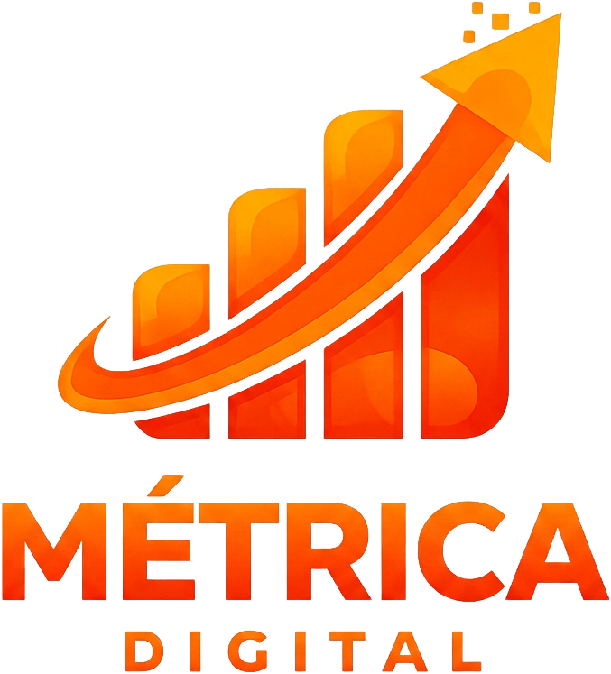 Logotipo da Métrica Digital — agência de gestão de tráfego pago